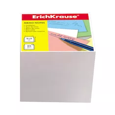 Бумага настольная ErichKrause®, 90x90x90 мм., белый