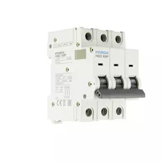 Автоматический выключатель HGD63P 3PMDS0000C 00050 3 полюса, 50А, ток к.з. 10kA, хар-ка D (STANDARD)
