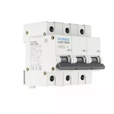 Автоматический выключатель HGD100S 3PMВS0000C 00125 3 полюса, 125А, ток к.з. 10kA, хар-ка В (STANDARD)