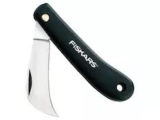 Нож садовый изогнутый для прививок FISKARS