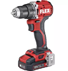 Дрель-шуруповерт аккумуляторный FLEX DD 2G 18.0-EC LD/2.5 Set 519049