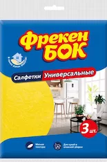 Салфетки для уборки вискоза Фрекен Бок 4823071624885