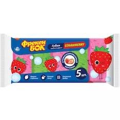 Губка кухонная STRAWBERRY Фрекен Бок 4823071642544