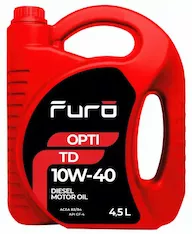 Масло моторное полусинтетическое FURO 10W40FR017