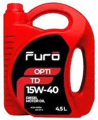 Масло моторное минеральное FURO 15W40FR024