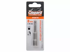 Насадка шестигранная магнитная GEPARD GP3203-65