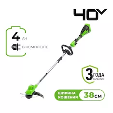 Турботриммер Greenworks GD40LTK4 2112207UB
