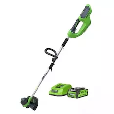 Турботриммер аккумуляторный Greenworks G40LTK4 2101507UB