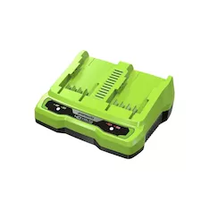 Быстрое зарядное устройство для 2-х аккумуляторов Greenworks G40UC8