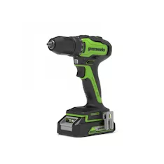 Дрель-шуруповерт аккумуляторная Greenworks GD24DD35K2