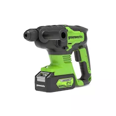 Перфоратор аккумуляторный Greenworks GD24SDS2K4