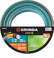 Шланг поливочный GRINDA EXPERT 5 PROLine 429007-1/2-20