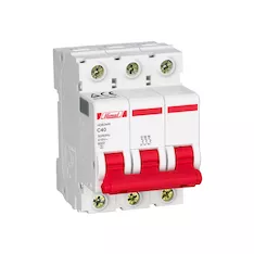 Автоматический выключатель Himel HDB3w 3Р 10А С 4,5кА