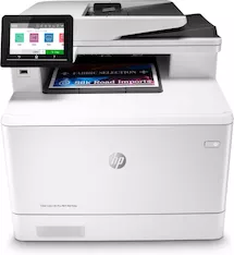 МФУ HP W1A77A Color LaserJet Pro MFP M479dw Prntr (A4) , Printer/Scanner/Copier/ADF, 600 dpi, 27 ppm, 512 MB, 1200MHz, 50+250 pages tray, Print Duplex, USB+Ethernet+WiFi, Duty 50000 pages