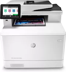 МФУ HP W1A79A Color LaserJet Pro MFP M479fdn Prntr (A4) , Printer/Scanner/Copier/Fax/ADF, 600 dpi, 27 ppm, 512 MB+NAND 512 MB, 1200MHz, 50+250 pages tray, Pint+Scan Duplex, USB+Ethernet, Duty 50000 pages