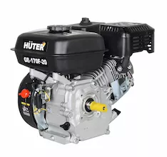 Двигатель бензиновый HUTER GE-170F-20 70/15/2