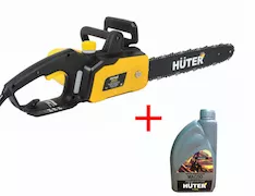 Электропила Huter ELS-2.7P + масло