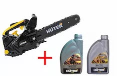 Бензопила Huter BS-25 + масло