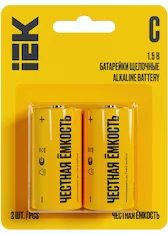 Батарейка щелочная IEK Alkaline LR14/C (2 шт)