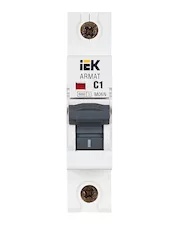 Автоматический выключатель IEK M06N 1P C 1А AR-M06N-1-C001