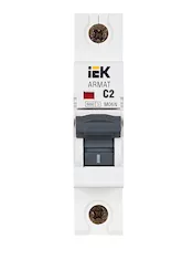 Автоматический выключатель IEK M06N 1P C 2А AR-M06N-1-C002