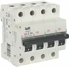 Автоматический выключатель IEK M06N 4P C 32А