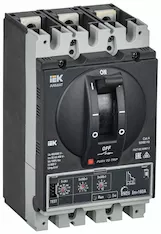 Автоматический выключатель в литом корпусе IEK AR-MCCB-3D-050-0160A-ELSC