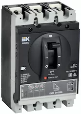 Автоматический выключатель в литом корпусе IEK AR-MCCB-3G-050-0250A-ELSC