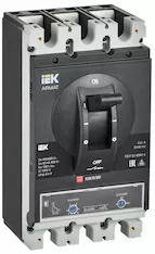 Автоматический выключатель в литом корпусе IEK AR-MCCB-3H-050-0315A-ATUC