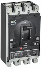 Автоматический выключатель в литом корпусе IEK 3P H 85кА 400А AR-MCCB-3H-085-0400A-ELSC