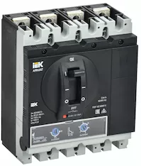 Автоматический выключатель в литом корпусе IEK ARMAT 4P G 50кА 250А AR-MCCB-4G-050-0250A-ATUC