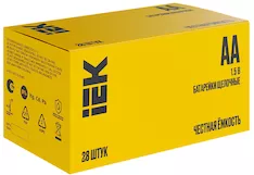 Батарейка щелочная IEK Alkaline LR06/AA ABT-LR06-OP-B28 