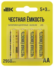 Батарейка щелочная Alkaline LR6/AA ПРОМО IEK ABT-LR06-OP-L05-03