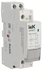 Контактор модульный IEK ARMAT KMR 16А 230В AC 2НО AR-KMR10-016-20-230 