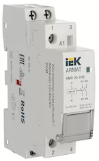 Контактор модульный IEK ARMAT KMR 20А 230В AC 2НО AR-KMR10-020-20-230 