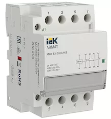 Контактор модульный IEK ARMAT KMR 63А 230В AC 2НО 2НЗ AR-KMR10-063-22-230 