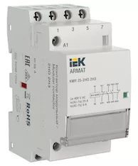 Контактор модульный IEK ARMAT KMR 25А 24В AC/DC 2НО 2НЗ AR-KMR20-025-22-024 