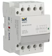 Контактор модульный IEK ARMAT KMR 40А 24В AC/DC 2НО 2НЗ AR-KMR20-040-22-024 