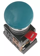 Кнопка управления AEА-22 "Грибок" d=22мм 1з1р зеленая IEK BBG30-AEA-K06