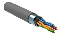 Кабель витая пара GENERICA F/UTP кат. 5E 100МГц 4 пары PVC INDOOR 1м BC1-C5E04-311-305-G 
