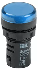 Лампа IEK AD22DS LED d22мм 24В AC/DC BLS10-ADDS-024-K07