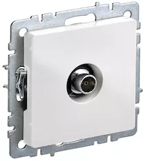 Розетка TV оконечная IEK BRITE РТВ11-0-БрБ BR-A10-O-K01 