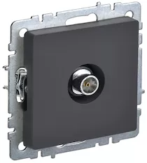 Розетка TV оконечная IEK BRITE РТВ11-0-БрГ BR-A10-O-K53 