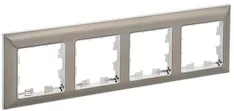 Рамка 4-местная IEK BRITE РУ-4-Бр BR-M42-12-4-K23 