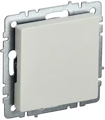 Заглушка с суппортом IEK BRITE МЗ10-БрКр BR-PL10-K10 