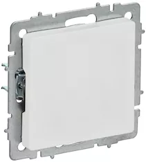 BRITE Заглушка с суппортом МЗ10-БрАБ арктический белый IEK BR-PL10-K91