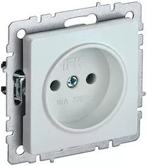 Розетка 1-местная IEK BRITE 10А РС10-1-0-БрЖ BR-R10-10-K36 