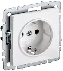 Розетка 1-местная IEK BRITE 16А РС11-1-0-БрБ BR-R11-16-K01 