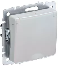 Розетка 1-местная IEK BRITE 16А IP20 РСбш10-3-БрЖ BR-R16-16-K36 