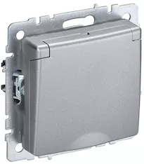 Розетка 1-местная IEK BRITE 16А IP20 РСбш10-3-БрА BR-R16-16-K47 
